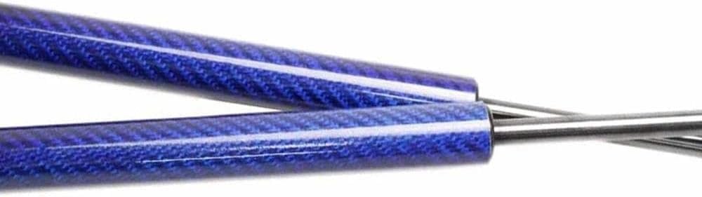 Hydraulischer Federspreizer Für Toyota Für 4Runner N180 Für Wagon 1996-2002 Heckklappe Trunk Boot Lift Unterstützt Gas Streben Schock Quellen Dämpfer(Blue Carbon Fiber) von WXSSH