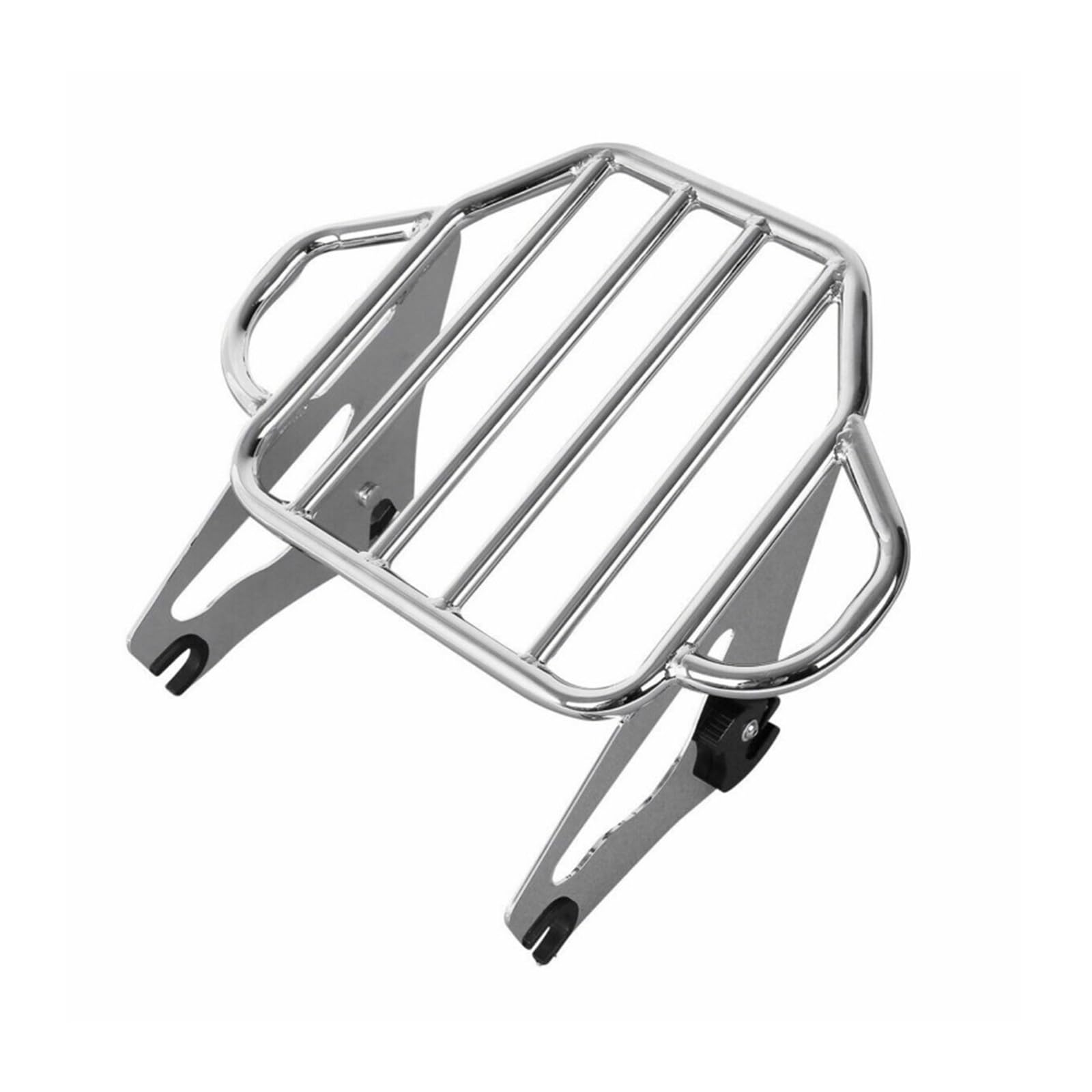 Motorrad-Heckträger Abnehmbarer Motorrad-Gepäckträger für mit Zwei Up-Pack-Montage für Harley für Touring Street Glide für Road Glide 2009-2021 2022(1) von WXSSH