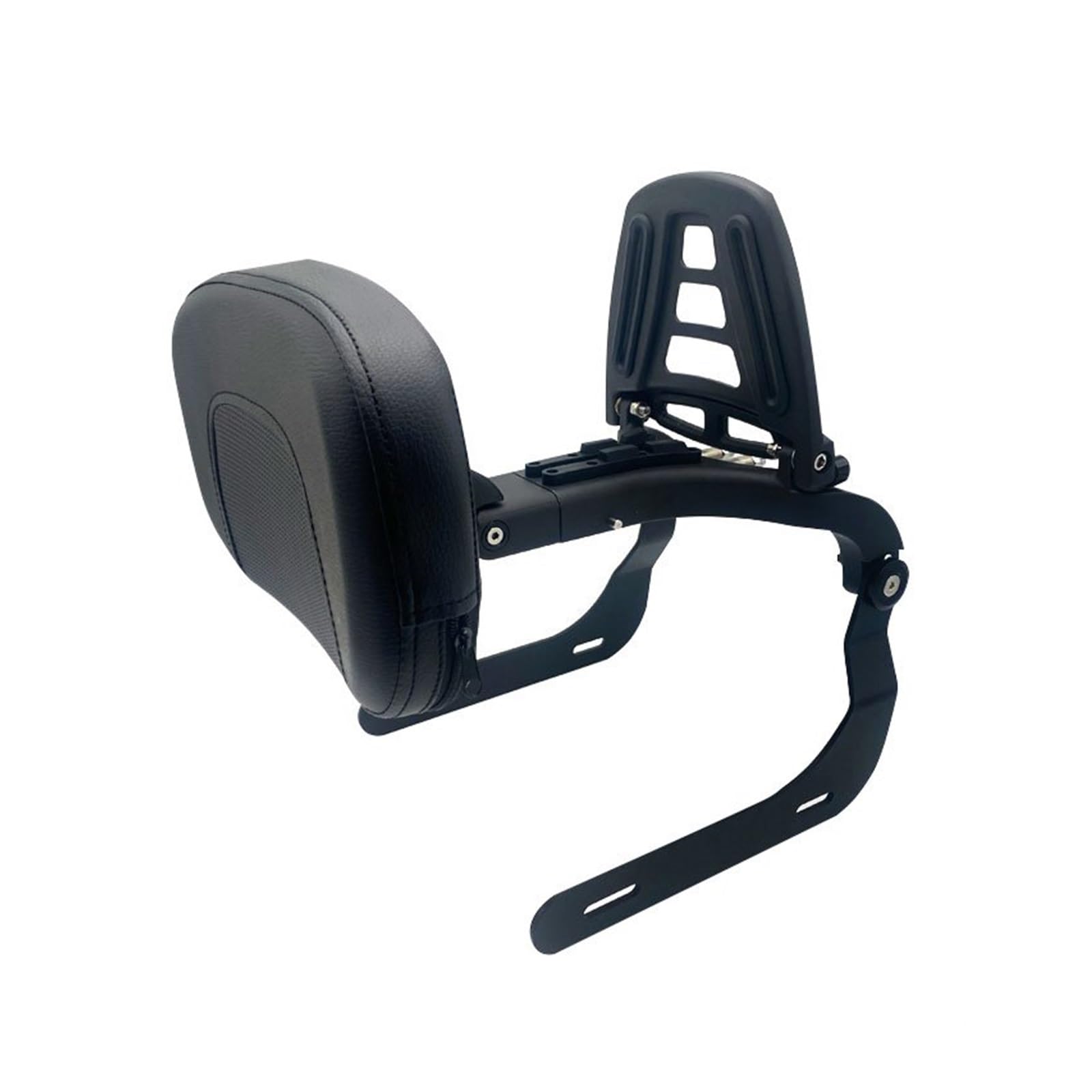 Motorrad-Heckträger Für Fest montierte Mehrzweck-Beifahrerrückenlehne für Motorräder für BMW R18 R 18 2022 2021 2020. Kann für Sissy Bar-Gepäckträger zusammengeklappt Werden.(2) von WXSSH