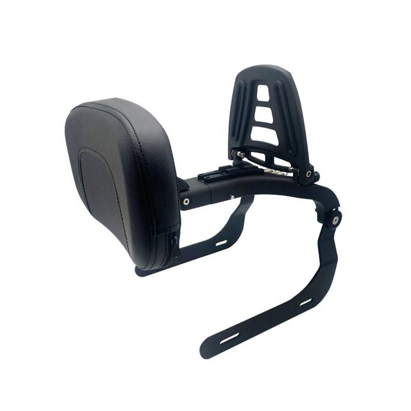 Motorrad-Heckträger Für Fest montierte Mehrzweck-Beifahrerrückenlehne für Motorräder für BMW R18 R 18 2022 2021 2020. Kann für Sissy Bar-Gepäckträger zusammengeklappt Werden.(2) von WXSSH