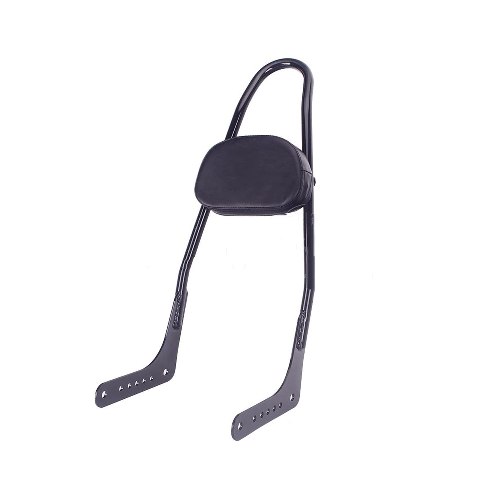 Motorrad-Heckträger Für Harley Für Heritage Für Classic Für FLHC Für FLHCS Für Softail Für FLSL Für FLDE Street Bob FXBB Beifahrer für Sissy Bar Rückenlehne(with pad) von WXSSH