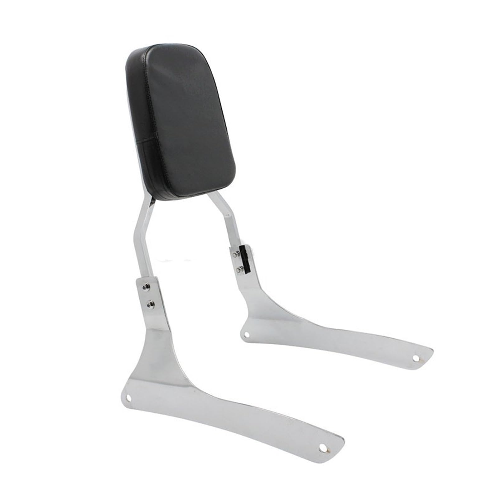 Motorrad-Heckträger Für Suzuki Boulevard C90 2005-2009 Intruder VL1500 1998-2004 Motorrad Hinten Passagier Chrom Rückenlehne für Sissy Bar(Silber) von WXSSH
