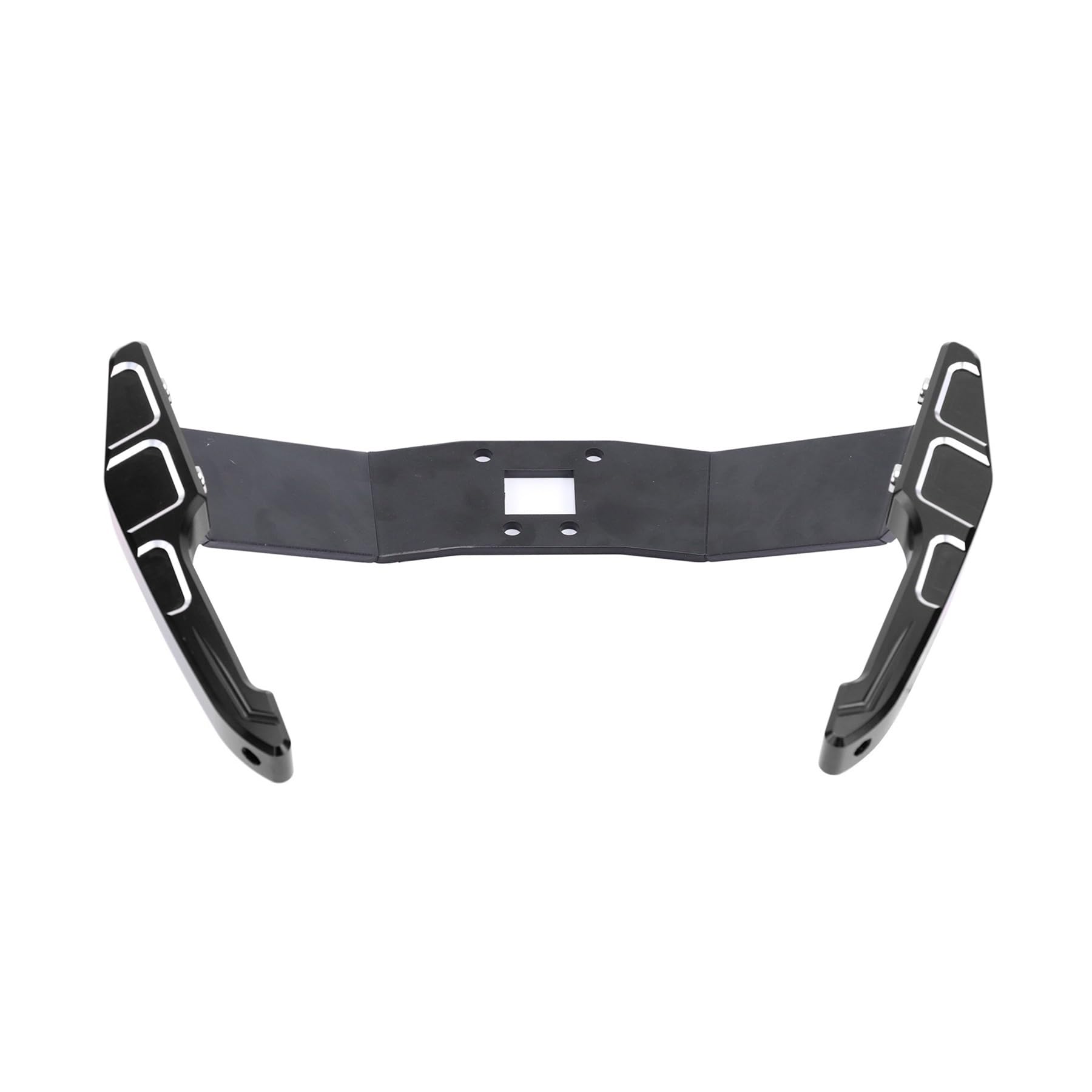 Motorrad-Heckträger Motorrad CNC Aluminium Hinten Passagier Haltegriff Griff Halter Schiene für Kawasaki NINJA400 Z400(5) von WXSSH