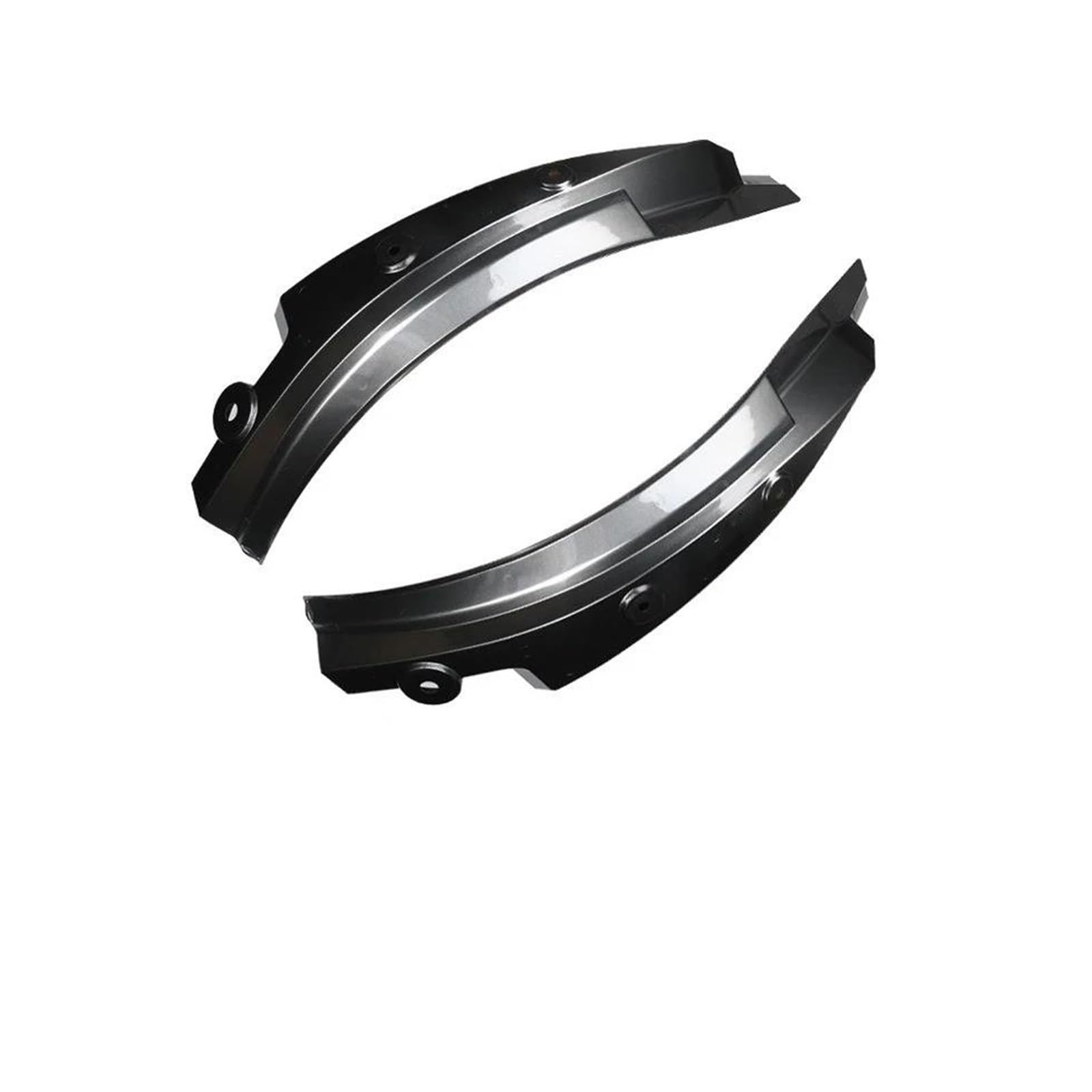 Radbraue 2 STÜCKE Auto-Styling-Zubehör Auto-Hecktür-Hinterrad-Kotflügel-Schmutzfänger, Für Volvo XC60 2018 2019 2020 2021(2PCS Grey) von WXSSH
