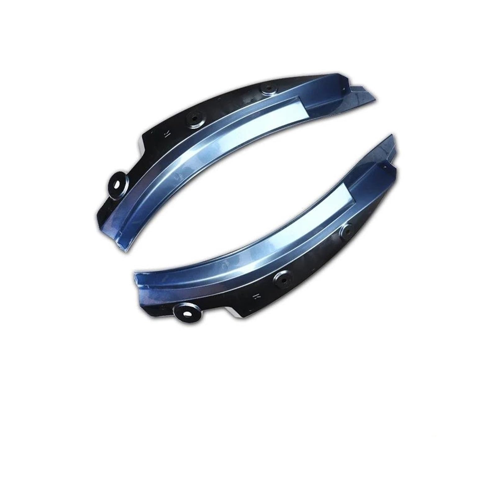 Radbraue 2 STÜCKE Auto-Styling-Zubehör Auto-Hecktür-Hinterrad-Kotflügel-Schmutzfänger, Für Volvo XC60 2018 2019 2020 2021(2PCS Phantom Blue) von WXSSH