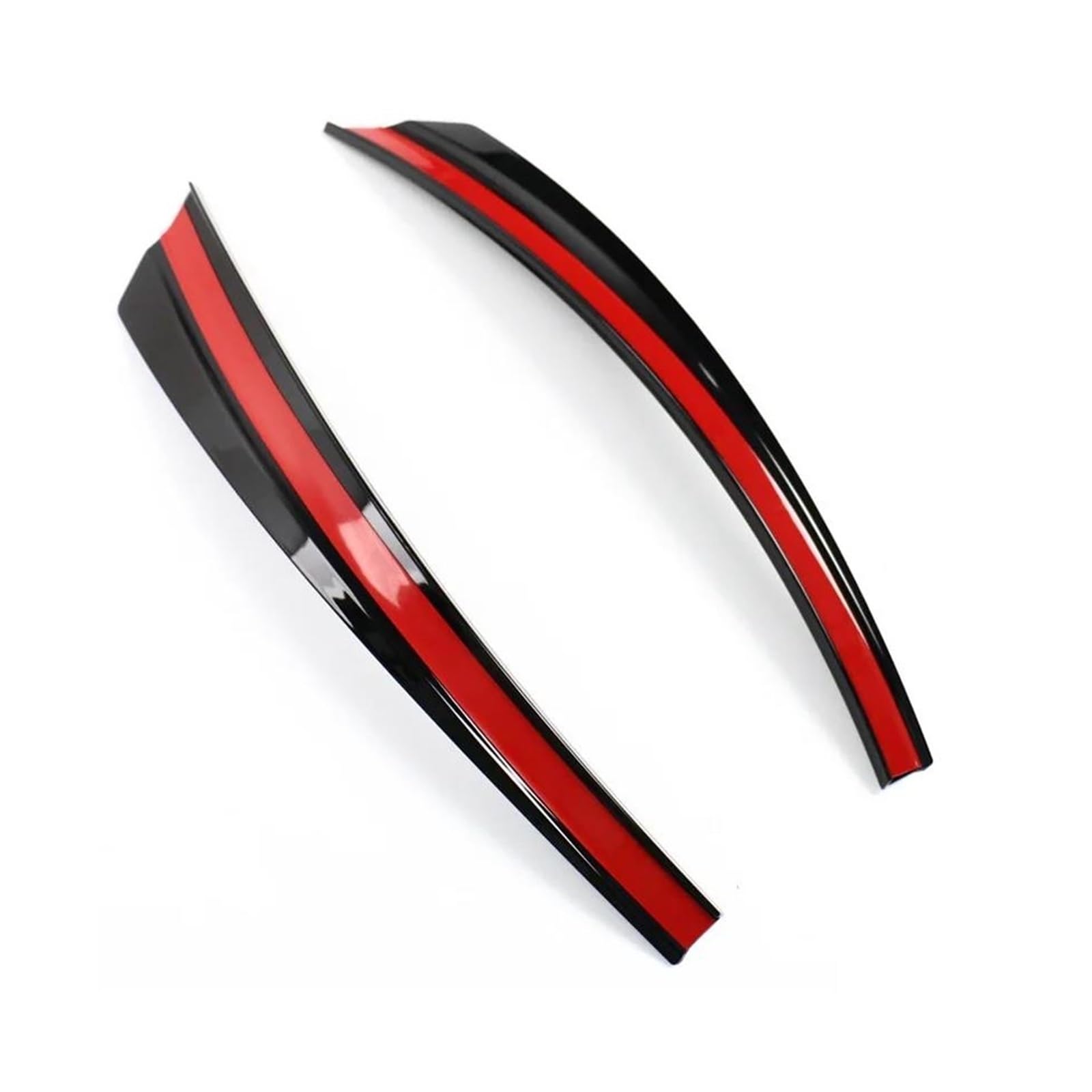 Radbraue Für Tesla Für Modell Y 2022 Schmutzfänger Schutz Augenbraue Kotflügel Schmutzfänger 4PCS Vorne Hinten Rad Kotflügel Zubehör(Gloss Black) von WXSSH