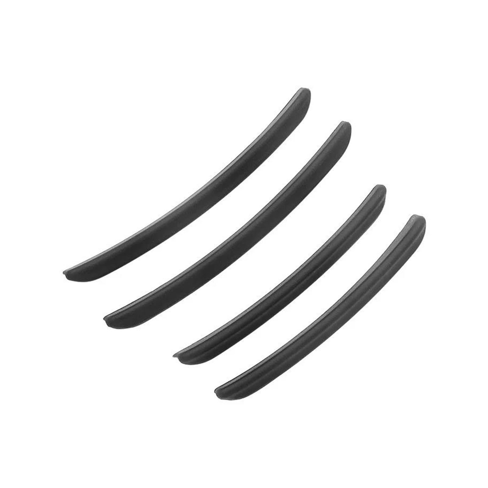 Radbraue Für VW Für Golf 8 MK8 2020-2023 4PCS Auto Kotflügel Flare Schmutzfänger Spritzschutz Rad Augenbraue Lippe von WXSSH