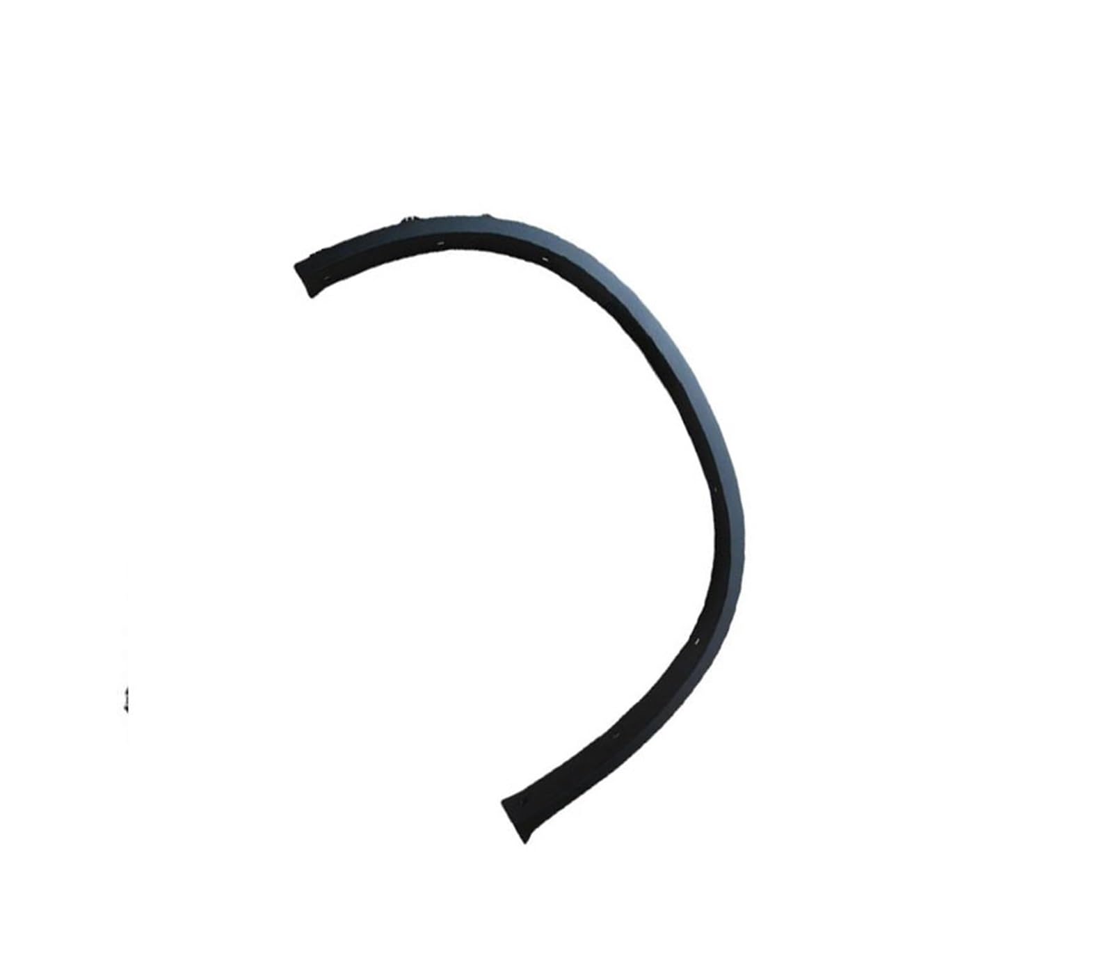 Radbraue Kotflügel Augenbraue Trim Streifen Stick Vorne/Hinten Links Rechts Radlauf Form Für BMW X6 E71 2008-2014(1pcs Front Left) von WXSSH