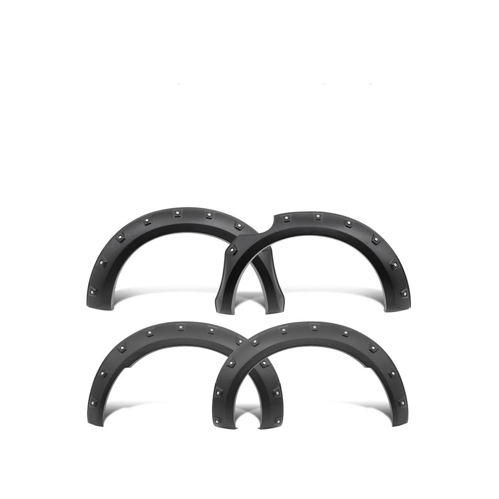 Radbraue Nieten-Stil Kotflügelverbreiterungen für Nissan für Navara 2008-2014 Radlaufverlängerung Kotflügel 4X4 Auto-Styling 4 TEILE/SATZ von WXSSH