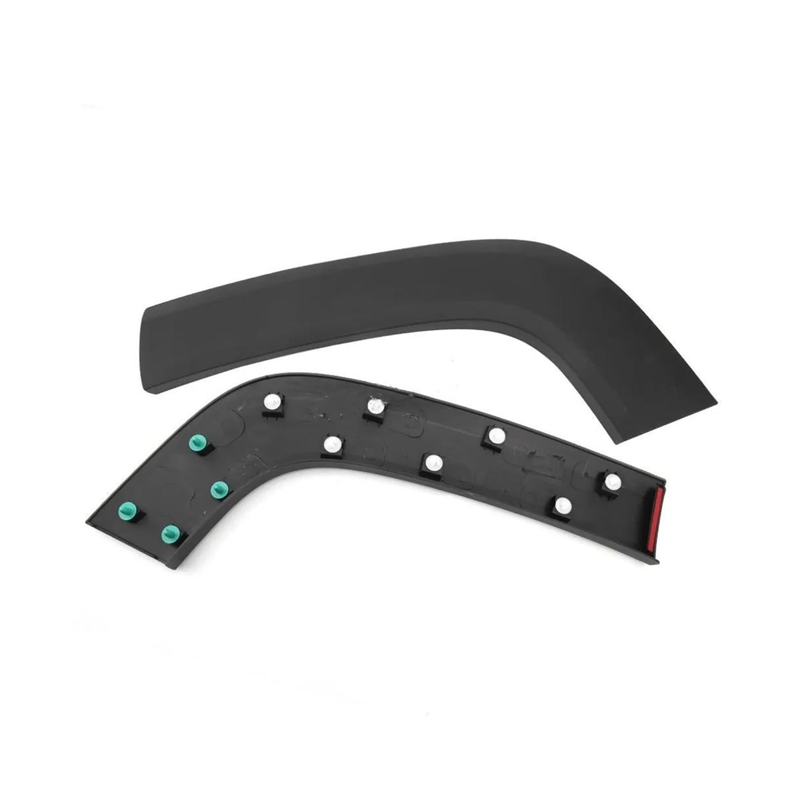 Radbraue Rad Kotflügel Für Jeep Für Renegade 2015-2022 Rad Gehäuse Form Kotflügel Trim Flares Kotflügel Rad Augenbraue Auto(1 PAIR) von WXSSH