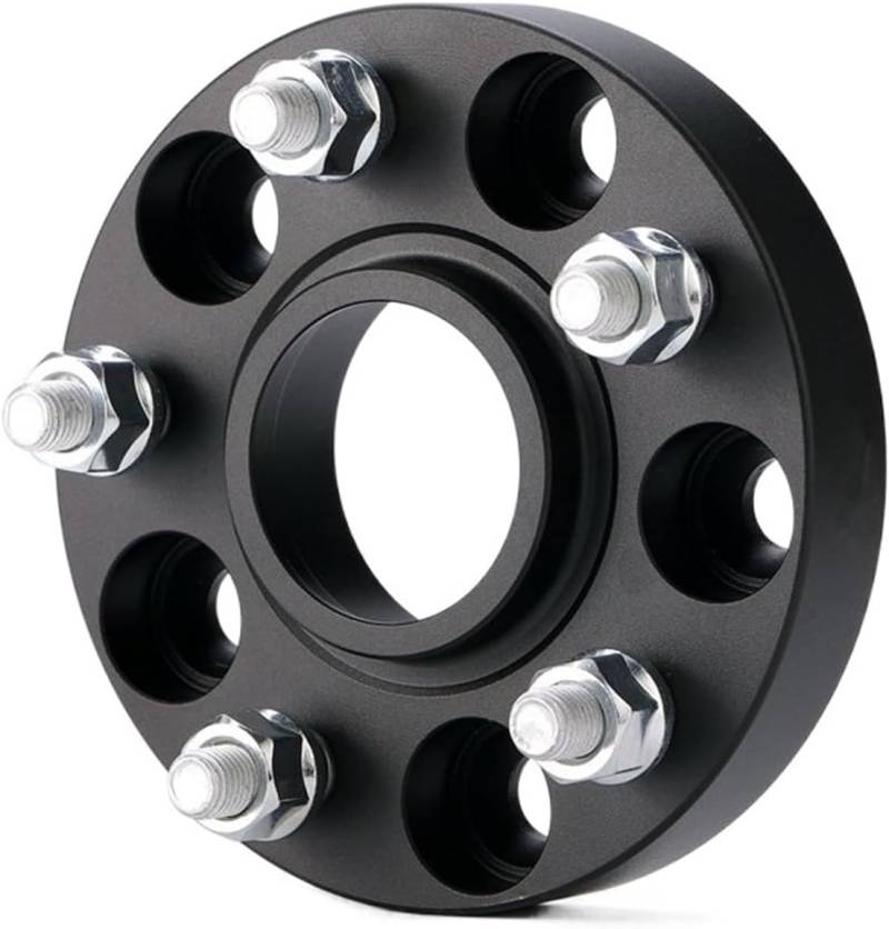 Radscheiben 1 stück PCD 5x114,3 CB 60,1mm Spurverbreiterung Adapter 15/20/25/30/35mm Für Toyota Für Camry Für RAV4 Spurverbreiterungen(1pc 15mm Black) von WXSSH