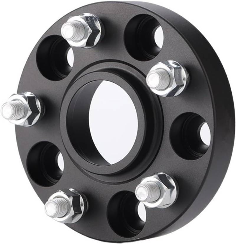 Radscheiben 1 stück PCD 5x114,3 CB 60,1mm Spurverbreiterung Adapter 15/20/25/30/35mm Für Toyota Für Camry Für RAV4 Spurverbreiterungen(1pc 25mm Black) von WXSSH