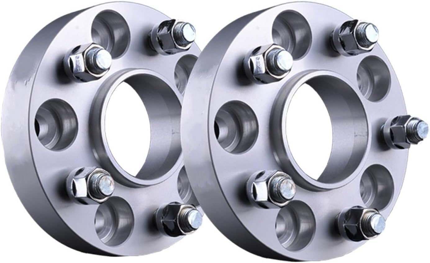 Radscheiben 2 STÜCKE PCD 5x115 CB 71,5mm M14x1.5 T6-6061 Spurverbreiterungen Adapter Für Chrysler 300300C 300C SRT8 Spurverbreiterungen(2pcs-25mm) von WXSSH