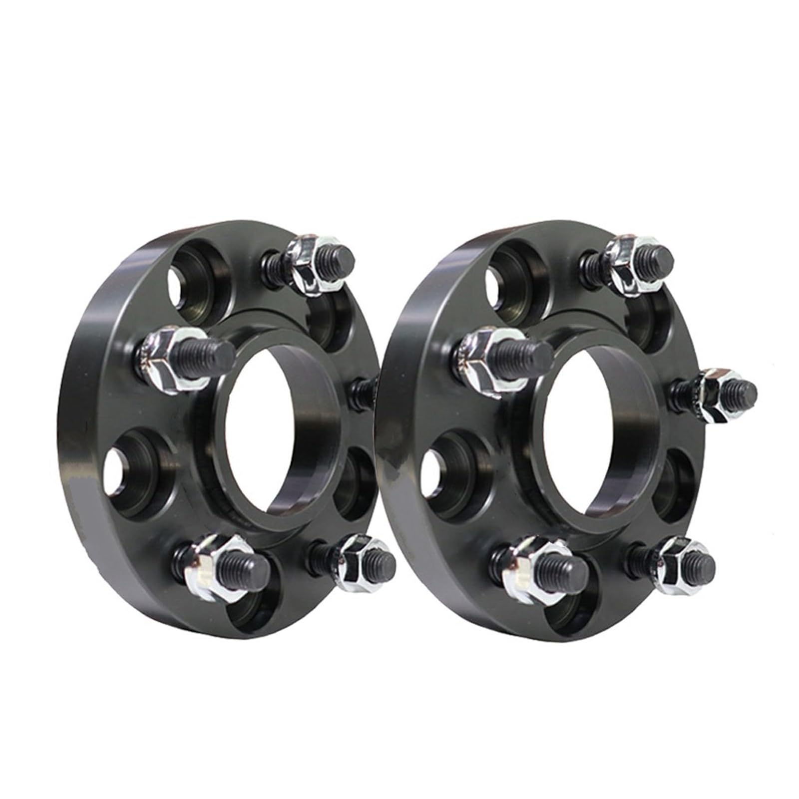 Radscheiben 2 STÜCKE PCD 5x120 CB 72,6 Spurverbreiterung Adapter für Land für Rover Defender für Discovery 5 für Range für Rover für Sport für Discovery(Black spacer 30mm) von WXSSH