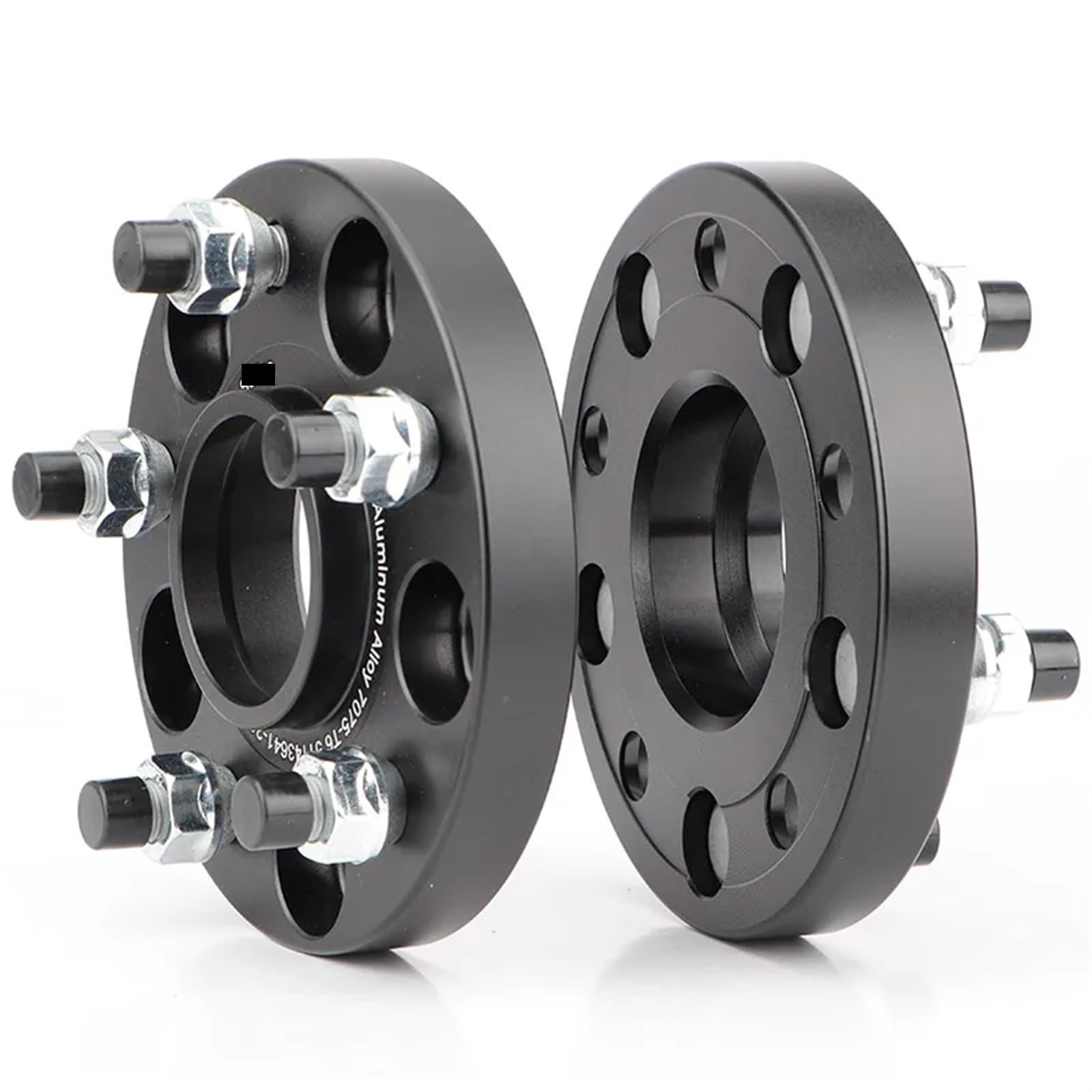 Radscheiben 2 Stück passend für Volkswagen für Autos 7075 Aluminium geschmiedete Spurverbreiterungen Adapter 5x100 57,1mm M14x1,5(2PCS 45MM) von WXSSH