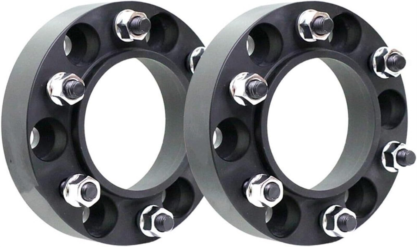 Radscheiben 2 Stücke PCD 6x139,7 93,1mm Aluminiumlegierung Spurverbreiterung Adapter Für Ford Für Bronco/Für Endeavour/Für Everest/Für Ranger Spurverbreiterungen(2pcs Black 35mm) von WXSSH