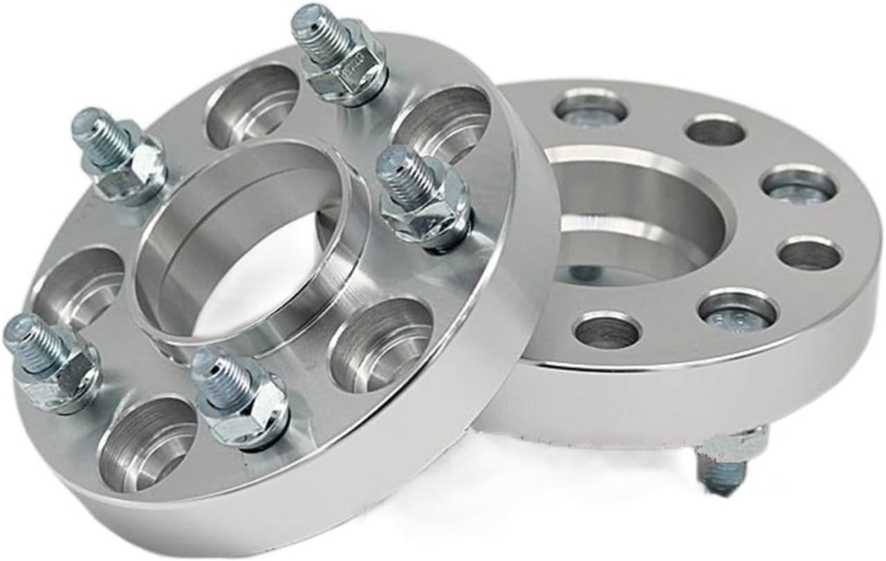 Radscheiben 2 stück 15/20/25/30mm 5x10 0 56,1mm Spurverbreiterungen Adapter 5 Lug Für Toyota 86 Spurverbreiterungen(15mm Silver Spacers) von WXSSH