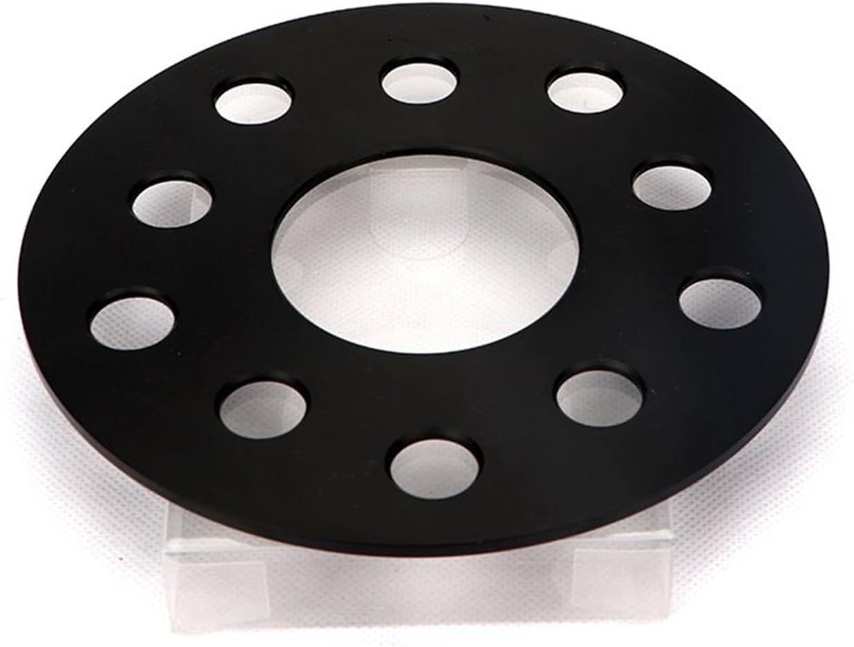 Radscheiben 2 stück 15/20mm Spurverbreiterungen Adapter PCD 5x110 CB: 65,1mm Für Alfa Für Romeo Für Stelvio Für Giulia Für Brera Für Spider 159 8C(2pcs 3mm Black) von WXSSH