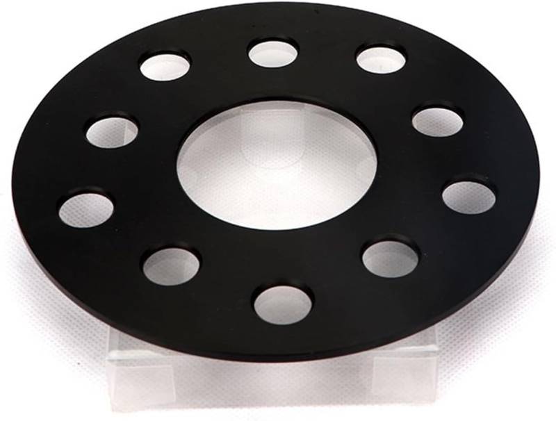 Radscheiben 2 stück 15/20mm Spurverbreiterungen Adapter PCD 5x110 CB: 65,1mm Für Alfa Für Romeo Für Stelvio Für Giulia Für Brera Für Spider 159 8C(2pcs 3mm Black) von WXSSH