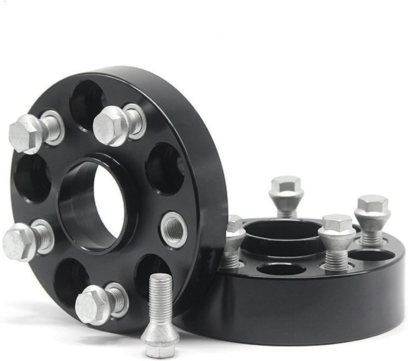 Radscheiben 2 stück 20/25/30/35/40/50mm Geschmiedet Aluminium Legierung 6061-T6 Auto Spurverbreiterungen PCD 5x10 0 57,1mm Rad Adapter Für VW Spurverbreiterungen(2pcs 30mm) von WXSSH