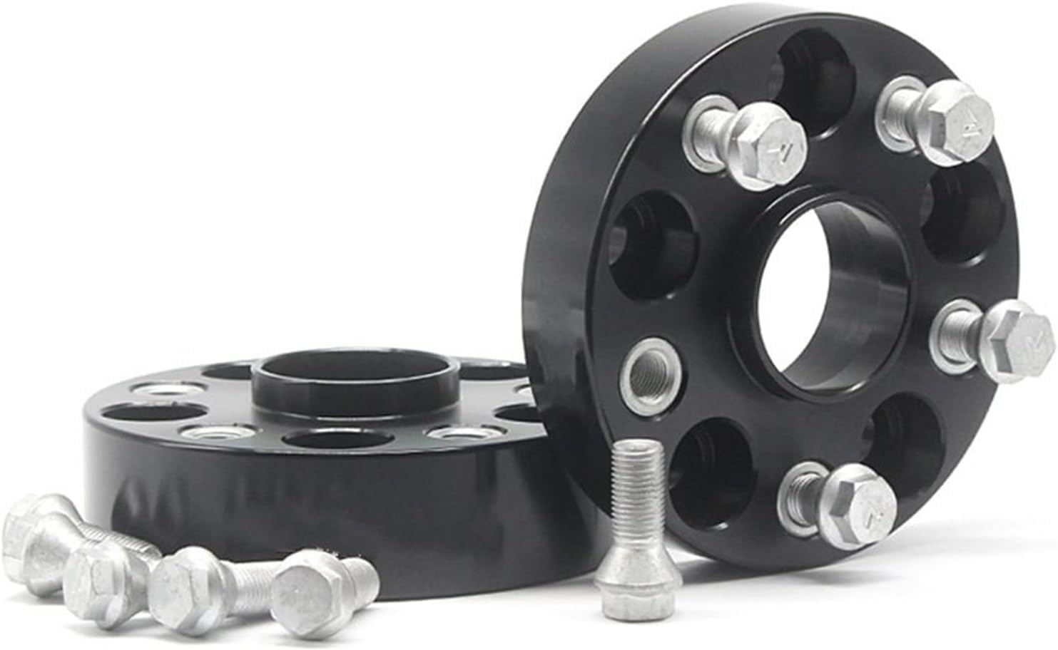 Radscheiben 2 stück Spurverbreiterungen Adapte 25/30/35/40/45/50mm 5x11 2 66,5mm für Benz W204/205/211/212/213/220/245/242/246/461/460 M14x 1,5 Spurverbreiterungen(2pcs 30mm) von WXSSH