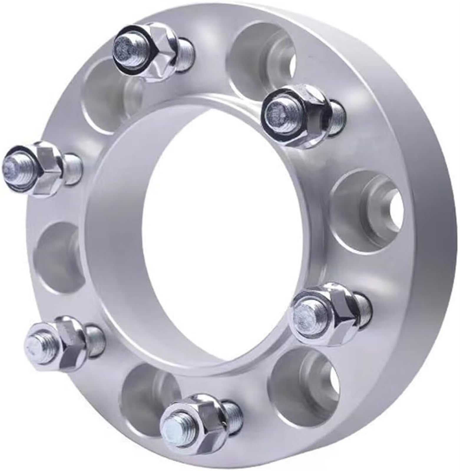 Radscheiben 2 stück Spurverbreiterungen Adapter PCD 6x 114,3 CB 66,1mm Für Renault Für Alaskam Spurverbreiterungen(2silver Spacers 35mm) von WXSSH
