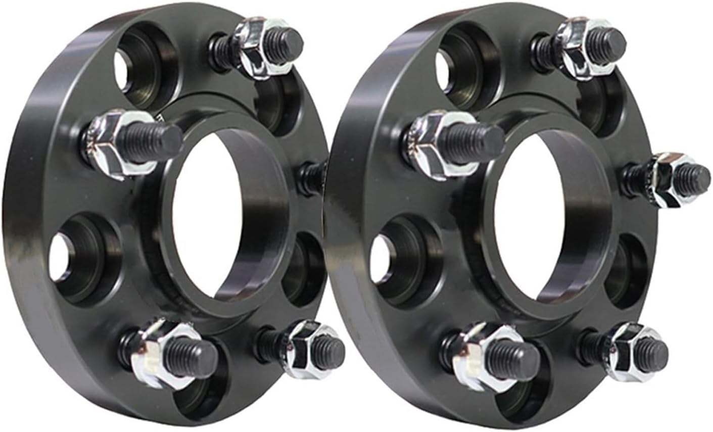Radscheiben 2 stücke 7075-T6 Aluminium Legierung Spurverbreiterungen PCD 5x108 CB 63,4mm M12 * 1,5 Für Jaguar Für XJ XK XF Für X-TYPE Für S-TYPE Spurverbreiterungen(2pcs Spacer 30mm-bk) von WXSSH