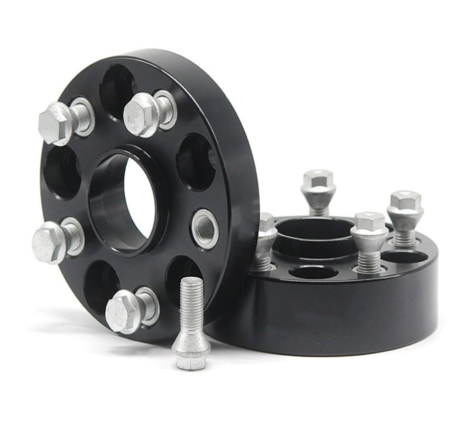 Radscheiben 25/30/35/40/45mm PCD 5x112 CB 66,5mm Spurverbreiterung Adapter für Benz W168/124/201/202/203/210 C208/209/124/126 M12 * 1,5(2PCS 35MM) von WXSSH