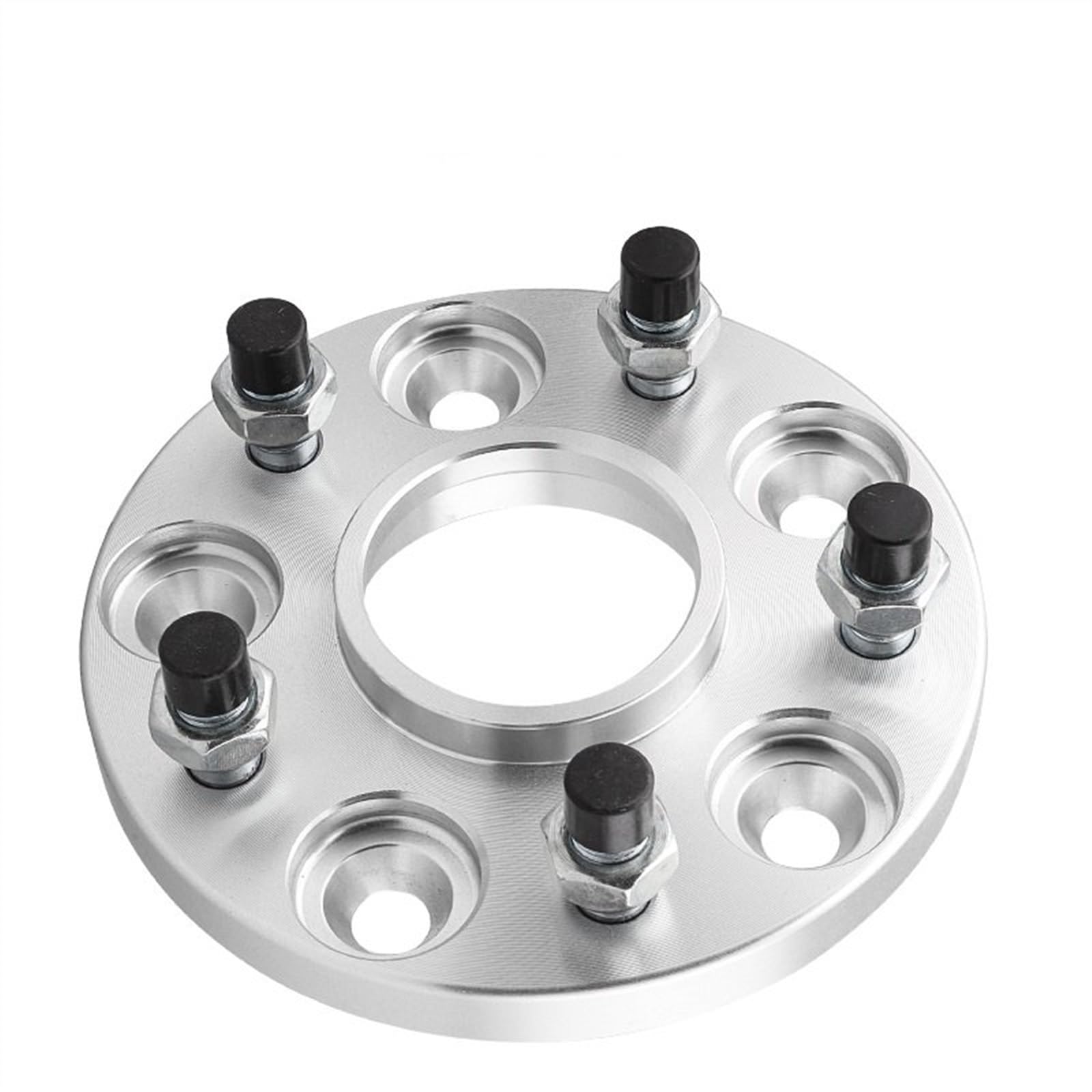 Radscheiben Aluminium-Rad-Modifikation, verbreiterter Adapter, PCD 5x114,3, CB 64,1 mm, Spurverbreiterung 5x4,5 für Odyssey, für Civic XRV, für CRV(Silber,1PCS 20mm) von WXSSH