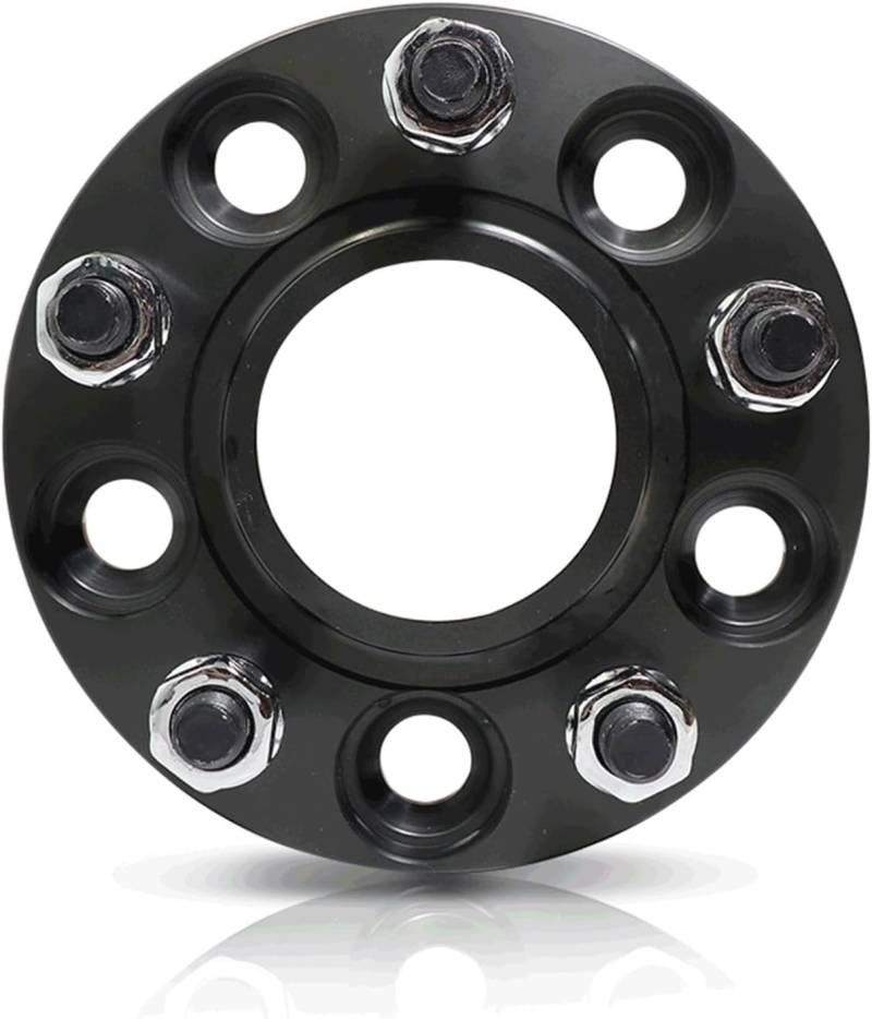 Radscheiben Für Nissan 350z 370z 2 stück PCD 5x114,3 CB 66,1mm Hubcentric Spurverbreiterungen Spurverbreiterungen(2pieces 20mm-bk) von WXSSH