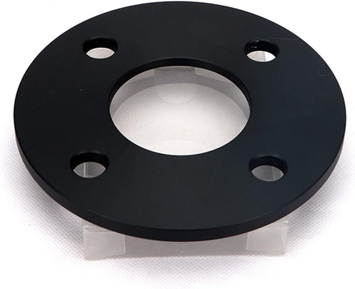 Radscheiben Für OPEL, für Vectra, für Adam, für Astra, für Corsa, für Combo, 2 Stück 3/5/8/10/12 mm Spurverbreiterung Adapter PCD 4x100 CB 56,6 mm 4 Lug(2pcs 8mm Black) von WXSSH
