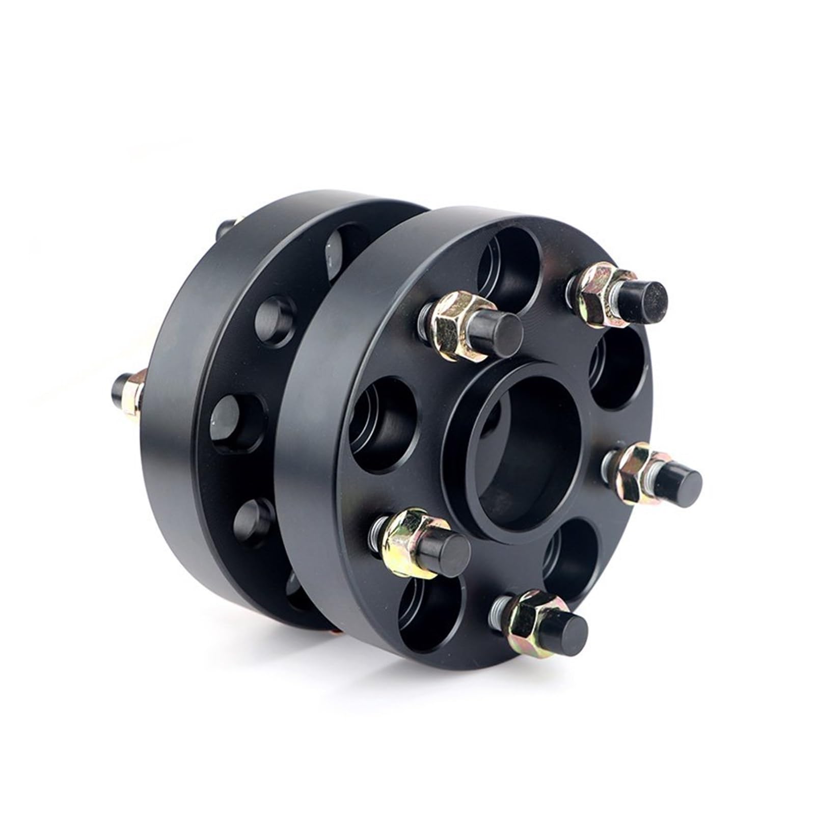 Radscheiben Für SUBARU BRZ für Impreza/XV/G4/Für Anesis für Forester für Outback 2 Stück 15/20/25/30mm 5x10 0 56,1mm Spurverbreiterungen Adapter 5 Lug(15mm black Spacers) von WXSSH