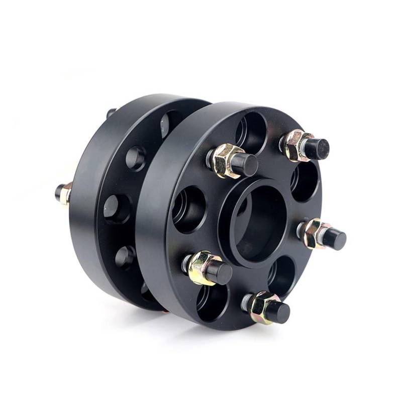 Radscheiben Für SUBARU BRZ für Impreza/XV/G4/Für Anesis für Forester für Outback 2 Stück 15/20/25/30mm 5x10 0 56,1mm Spurverbreiterungen Adapter 5 Lug(15mm black Spacers) von WXSSH