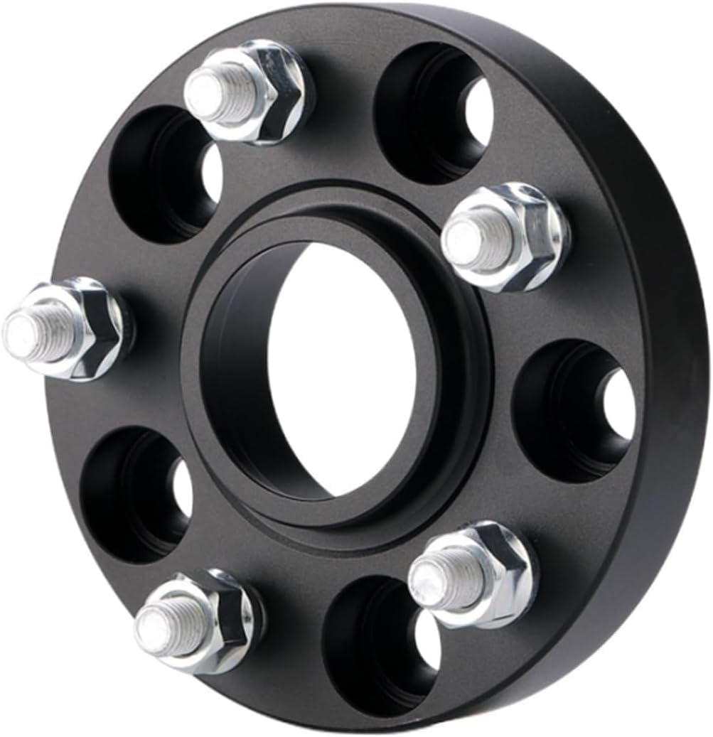 Radscheiben Für Suzuki SX4 Auto Spurverbreiterungen 5x114.3 CB 60,1mm M12x1.5 Adapter Spurverbreiterungen(Athletic Black 30mm) von WXSSH