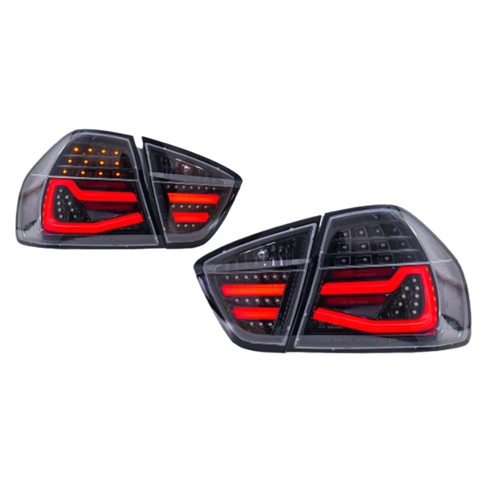 Rücklichter Auto-Rückleuchten für BMW 3er E90 2005–2008, LED-Auto-Rückleuchten, Tagfahrlicht, dynamische Blinker Rücklichter Auto-Rückleuchten für BMW 3er E90 2005–2008, LED-Auto-Rückleuchten, Tagfahrlicht, dynamische Blinker von WXSSH