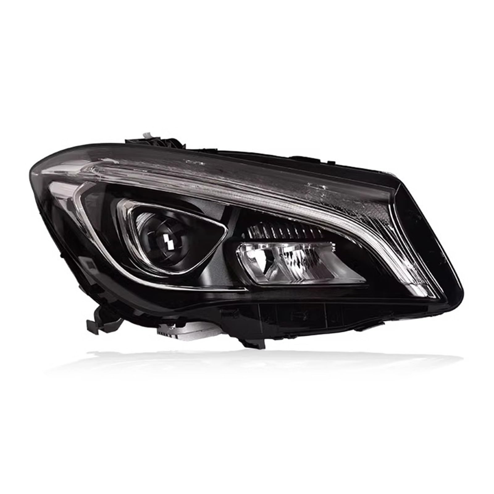 Rücklichter Auto Scheinwerfer Für Mercedes für Benz W117 CLA 180 200 220 250 2014-2019 Voll Kopf Lampe DRL Schalten für Signal Front licht Refit(For Original xenon) von WXSSH