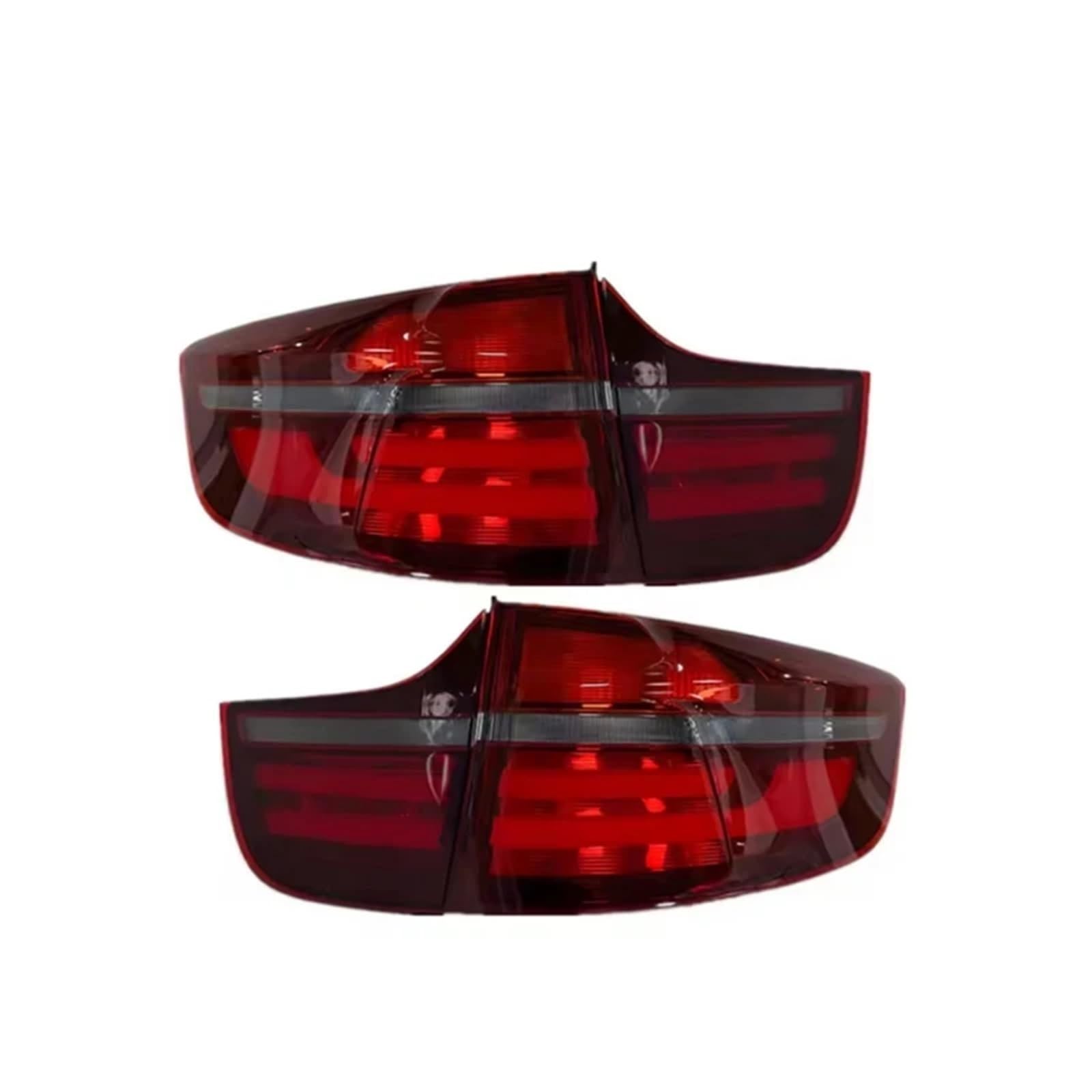 Rücklichter Für Hohe Für Qualität Rückleuchten Für BMW E71 X6 Rückleuchten Montage Auto Upgrade Hintere Bremse Für Umge Schalten für Signal Lichter(Rot) von WXSSH