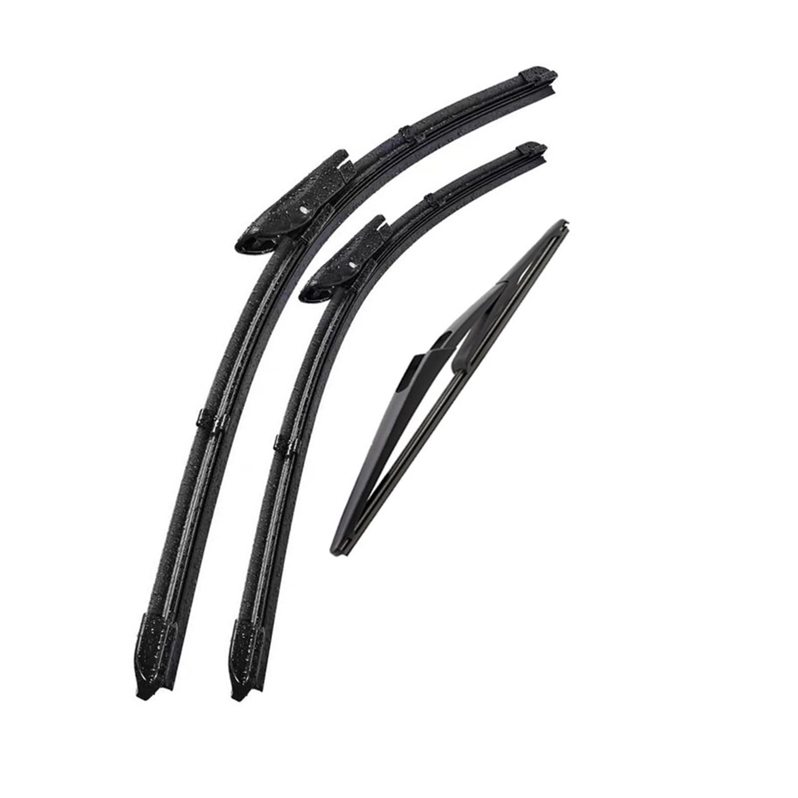 Scheibenwischer Auto-Wischerblätter-Set für vorne und hinten, für Renault für Twingo 3 2015–2018, Windschutzscheiben-Wischer, 20Zoll + 14Zoll + 12Zoll(Left-hand drive) von WXSSH