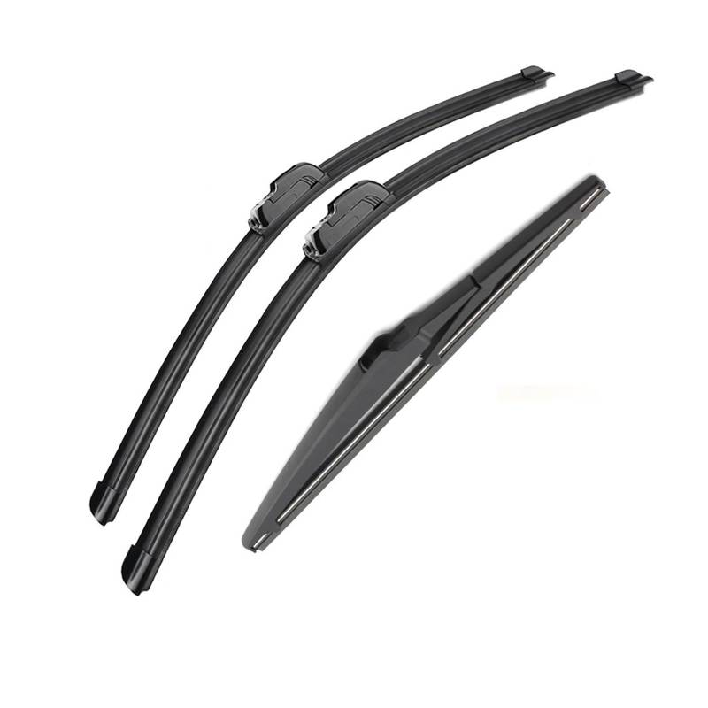 Scheibenwischer Für KIA Rio Fließheck Mk3 2011-2017 Auto-Wischerblätter vorne und hinten, Satz für Windschutzscheibe, Scheibenwischer, 26"16"11" von WXSSH