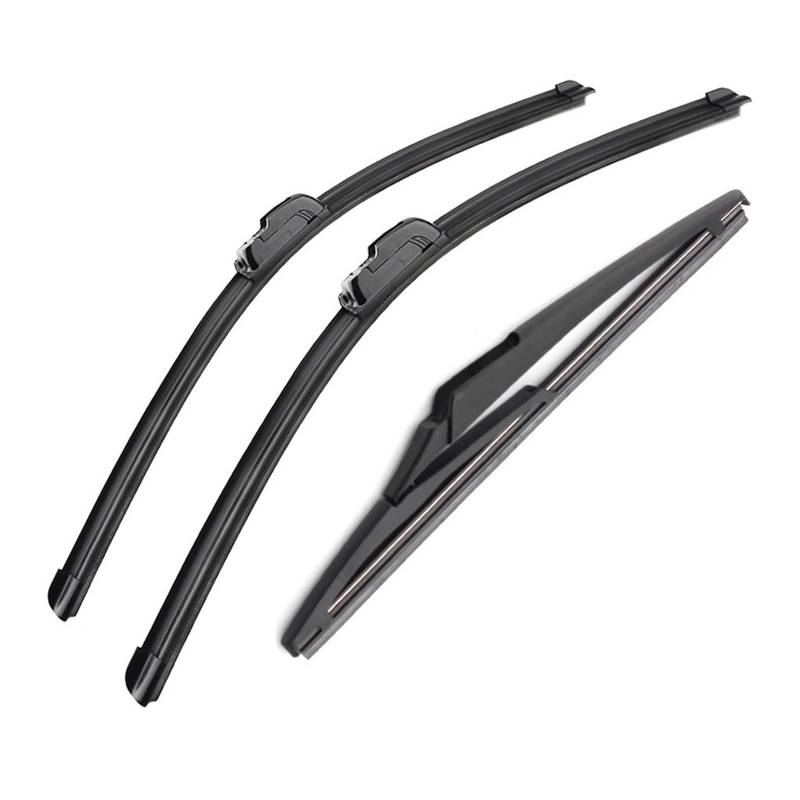 Scheibenwischer Für Renault für Kadjar 2015 2016 2017 2018 2019 Auto vorne und hinten Wischerblätter Set Windschutzscheibe Windschutz Fenster 26"17" 9" von WXSSH