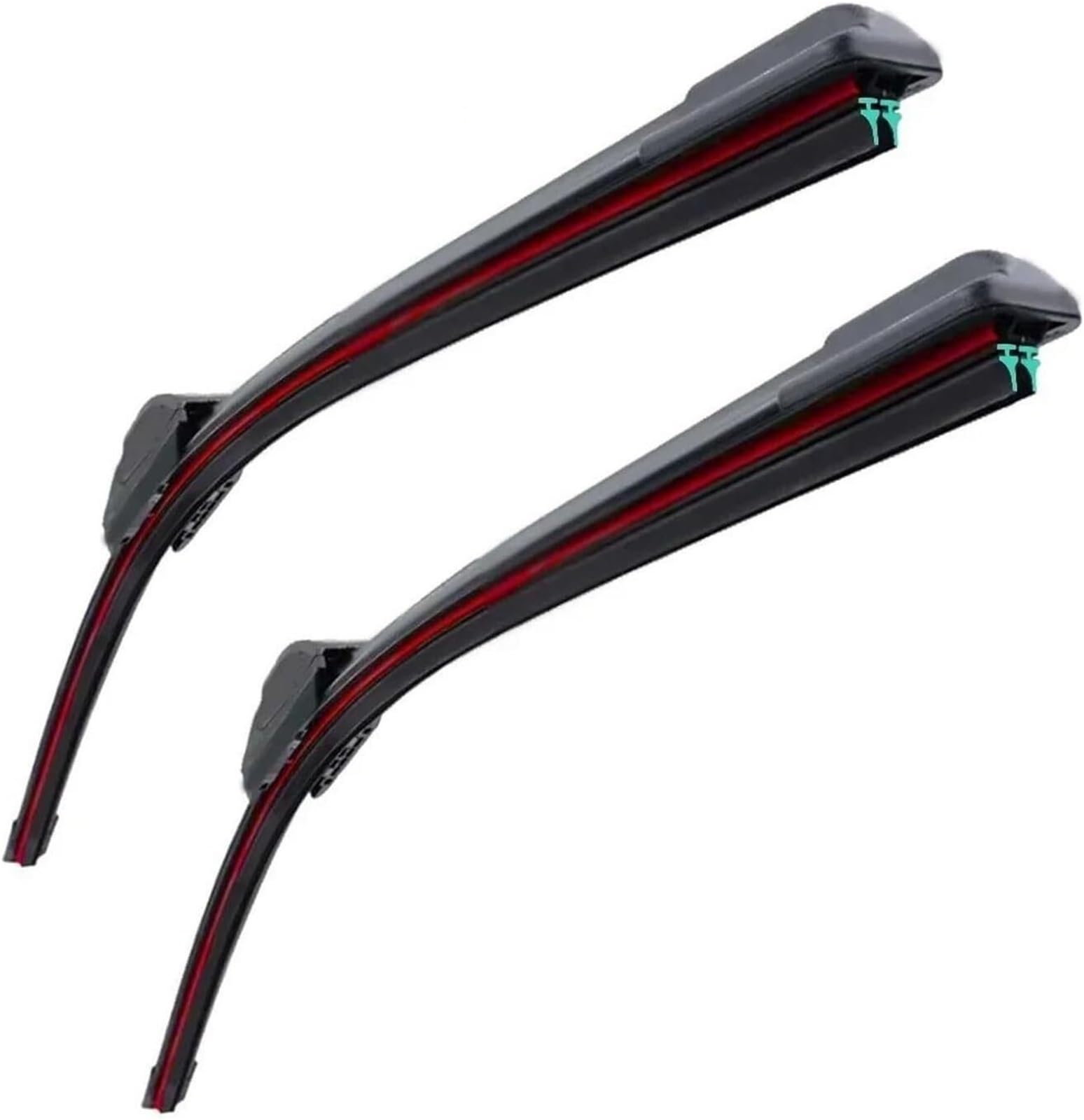 Scheibenwischer Für Tesla Für Modell 3 Y Frontscheibe Gummi Auto Zubehör Scheibenwischer(2PCS) von WXSSH