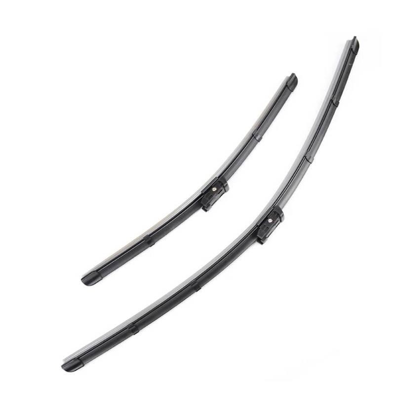 Scheibenwischer Scheibenwischerblätter vorne für A4 B8 B9 für Allroad 2008-2023 LHD Auto Windschutzscheibe Fenster Regenbürsten 24"+20" von WXSSH