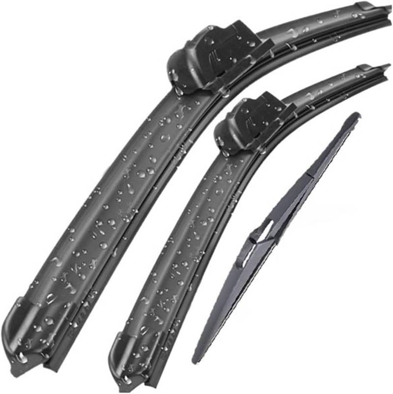 Scheibenwischer Vorne Hinten Wischer Blades Set Für Nissan Für Micra Fenster Pinsel von WXSSH
