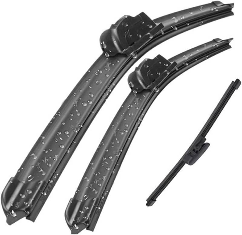 Scheibenwischer Vorne Hinten Wischer Blades Set Kit Für Hyundai Für Veloster MK1 Auto Wischer von WXSSH