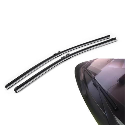Scheibenwischer Wischerblätter-Set für vorne und hinten für Skoda für Yeti 2008–2017, Windschutzscheibe, Fenster, Regenbürsten, 24Zoll + 19Zoll + 11Zoll(Left Hand Drive) von WXSSH
