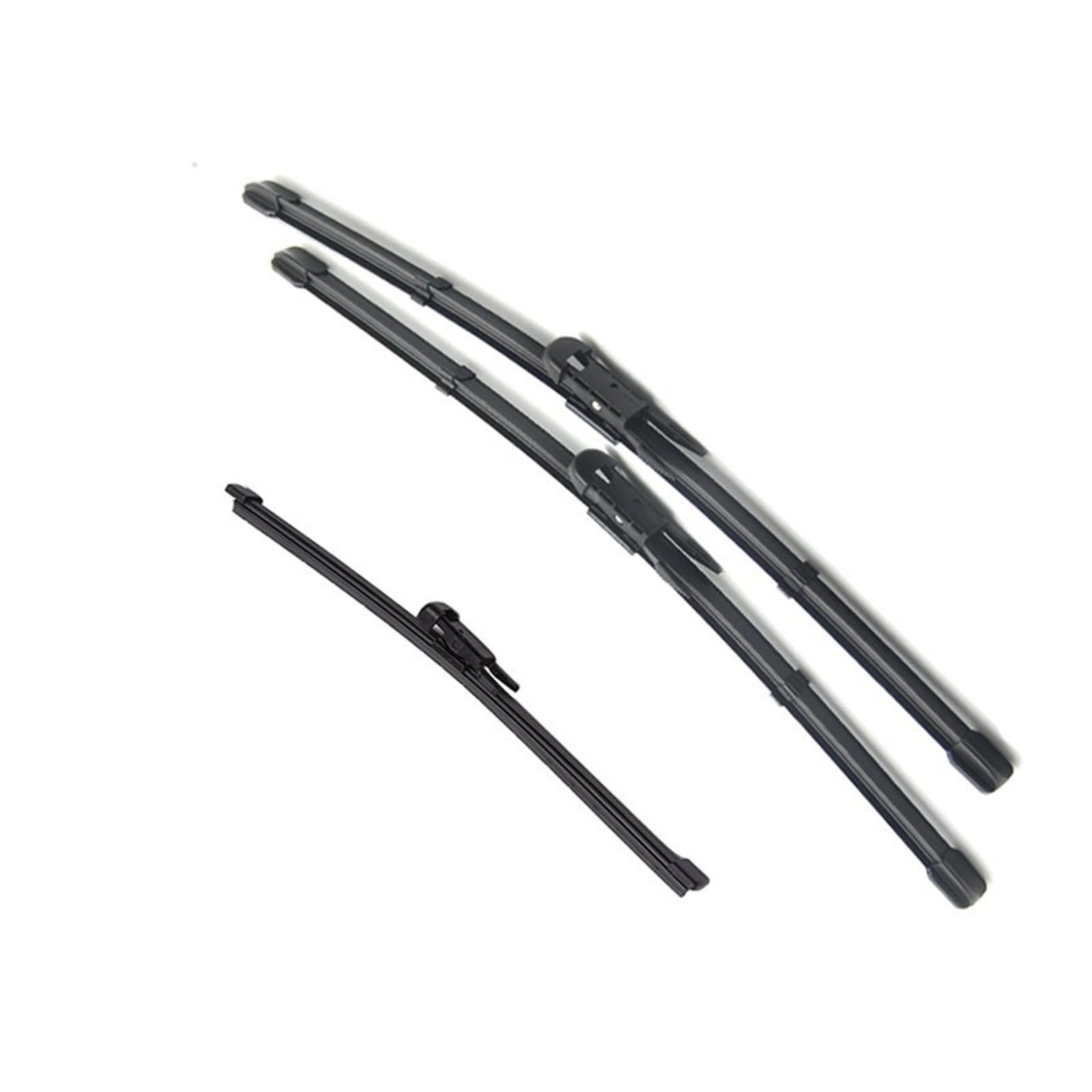 Scheibenwischer Wischerblätter für vorne und hinten, Satz für Scheibenwischer, 28"26"15" für Mercedes für Benz für Vito für Viano W639 2011 2012 2013 2014(Left Hand Drive) von WXSSH