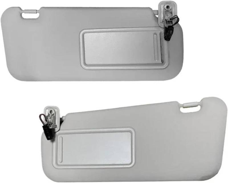 Sonnenblenden Auto Frontscheibe Sonnenschutz Abdeckung für Mit Make-Up Spiegel Für Mazda 3 2010-2013 Front Sonnenschirm(Left and Right) von WXSSH