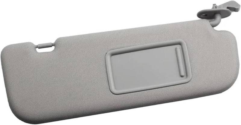 Sonnenblenden Auto Innen Sonnenblende Für Hyundai Für Elantra 2011-2015 für Mit Make-Up Spiegel Front Sonnenschirm(Gray Right) von WXSSH