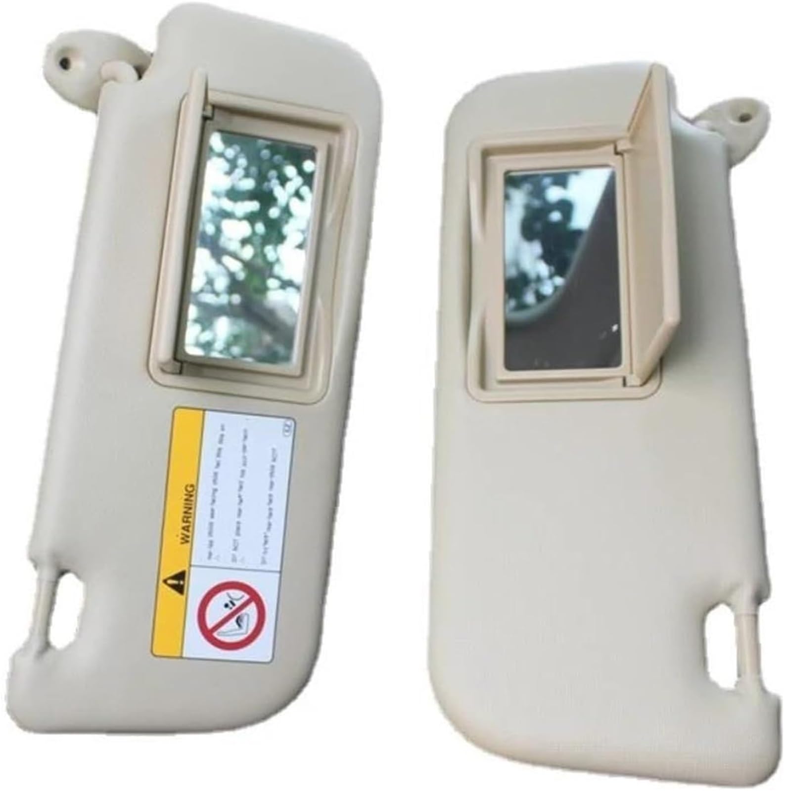 Sonnenblenden Auto Vorne Links Rechts Schild Platte Für Mit Spiegel Für Toyota Für Corolla 2014-2019 Vorne Sonnenschirm(Left and Right) von WXSSH