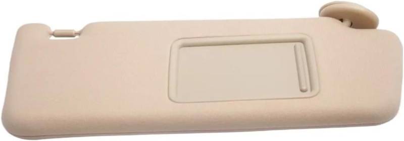 Sonnenblenden Beige Grau Links Rechts Sonnenblende Für Toyota Für Tacoma 2005-2012 Front Sonnenschirm(Beige Right) von WXSSH